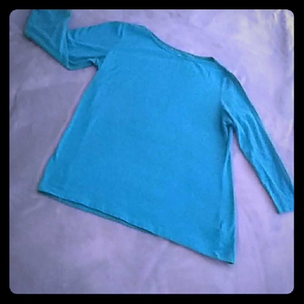 Eddie Bauer Women's 3/4 Sleeve stretch shirt small
